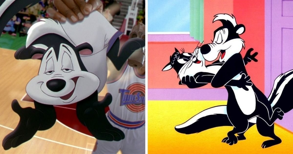 untitled design 14 2.jpg?resize=1200,630 - Pepe Le Pew Gets Canceled! The Skunk Is Cut From Space Jam 2 After People Complained About His ‘Offensive’ Behavior