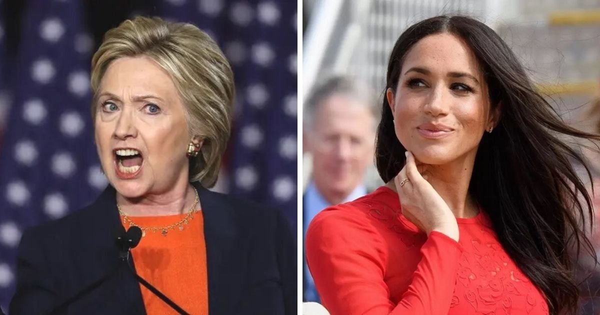 untitled design 24 1.jpg?resize=1200,630 - Hillary Clinton Slams The Monarchy And Accuses The Media Of 'Cruelty' After Meghan’s Explosive Interview