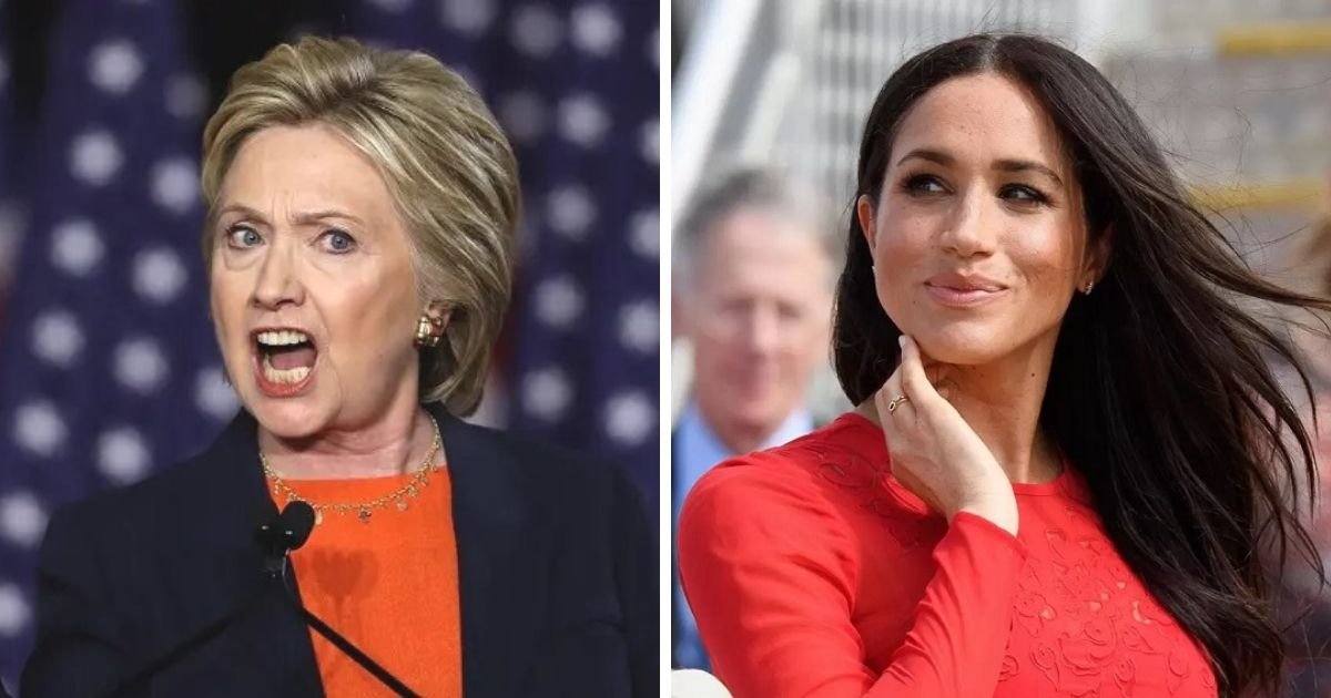 untitled design 24 1.jpg?resize=412,275 - Hillary Clinton Slams The Monarchy And Accuses The Media Of 'Cruelty' After Meghan’s Explosive Interview