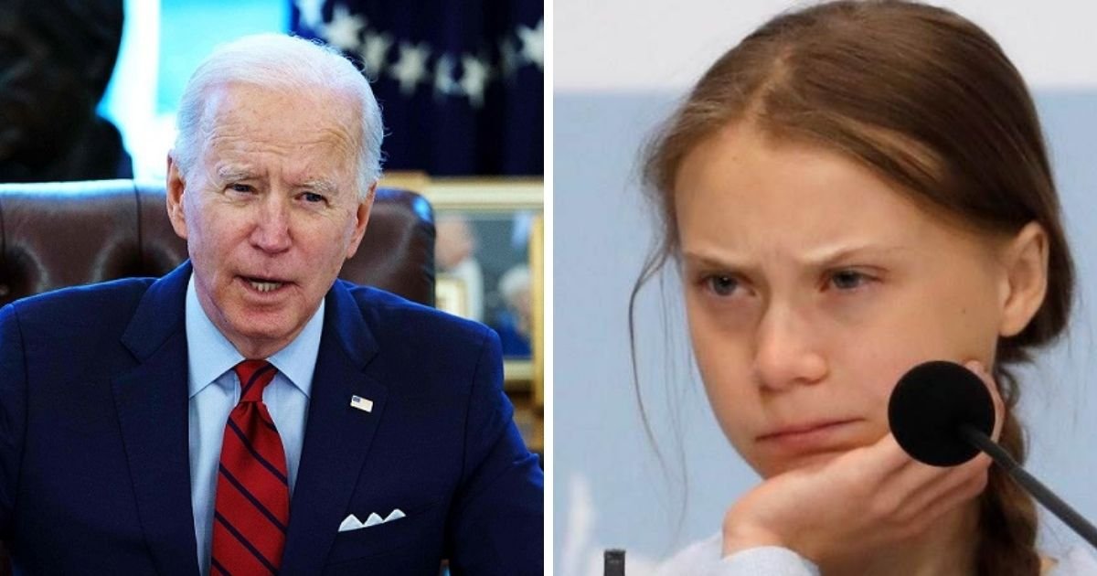 untitled design 27 1.jpg?resize=412,232 - 'Treat It Like A Crisis!' Greta Thunberg Slams President Biden For Not Doing Enough To Tackle Climate Change