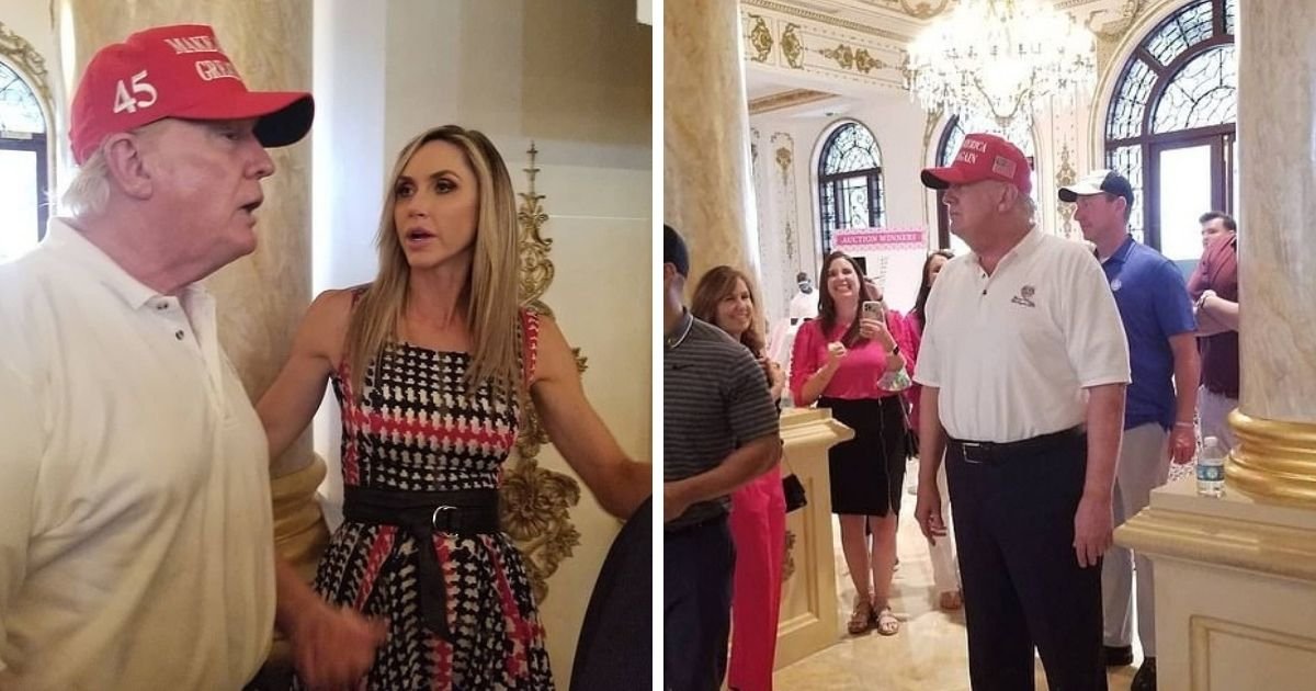 untitled design 47.jpg?resize=1200,630 - Donald Trump Makes Surprise Appearance At Charity Fundraiser And Reveals That Lara Trump Is Running For Senate