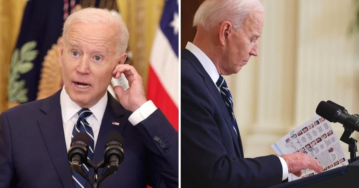 untitled design 54.jpg?resize=1200,630 - Joe Biden Seen Using Several Cheat Sheets During His First Press Conference As President