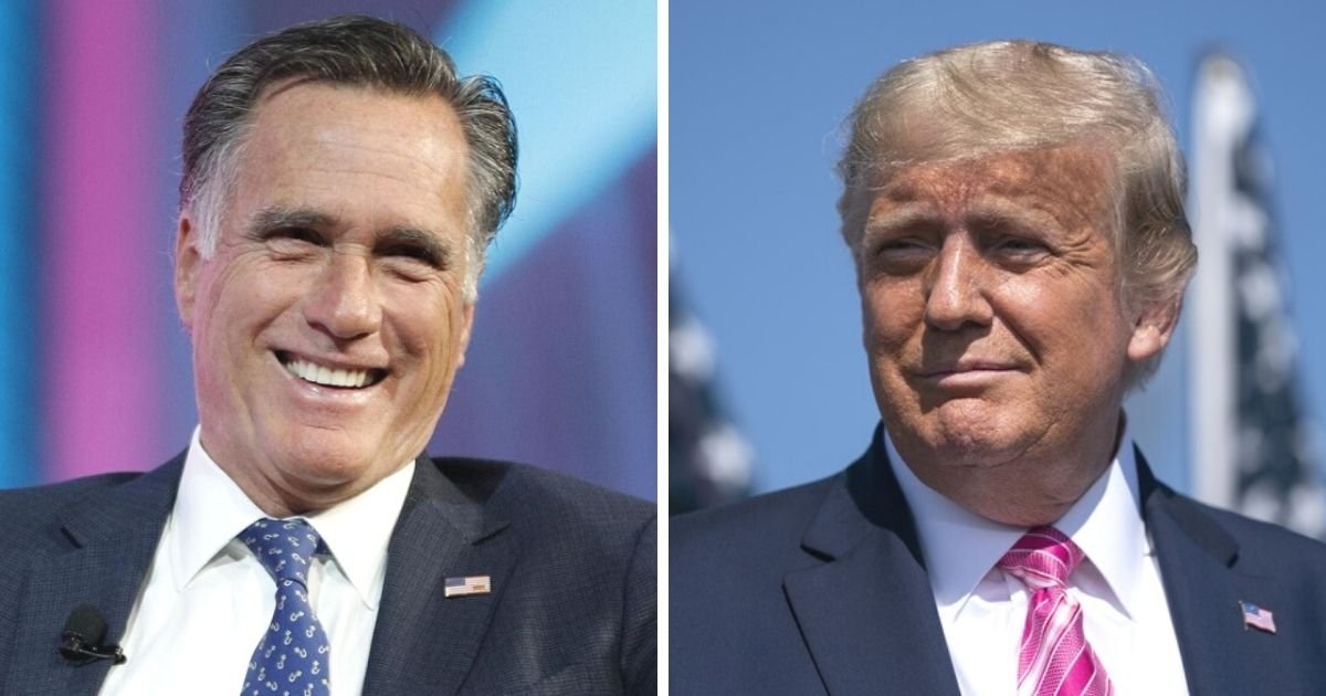untitled design 55.jpg?resize=1200,630 - Senator Mitt Romney Receives Courage Award After Voting To Impeach Donald Trump During His First Trial