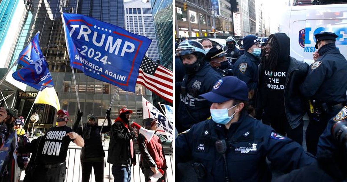 xcxcxc.jpg?resize=1200,630 - Trump Supporters Clash With BLM Protesters Outside Trump Tower In New York