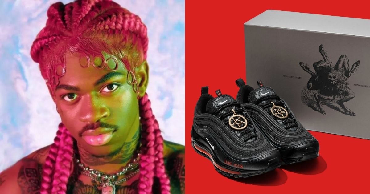 1 2.jpg?resize=1200,630 - Creators Of Lil Nas X’s Satanic Sneakers Reveal Whose Blood Was Used To Create It