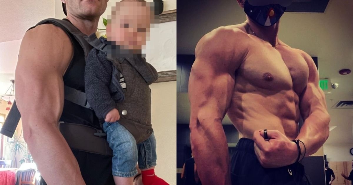 1 50.jpg?resize=1200,630 - Fitness-Addict Dad Boasts That His Baby Is On A Lean Protein Diet, Claims He ONLY Feeds Him Whole Eggs, Veggies & Fruits