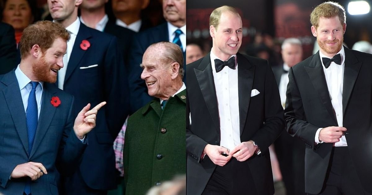 1 55.jpg?resize=412,232 - Princes Harry And William Will Stand And Walk Together Behind Their Grandfather’s Coffin In A Week's Time