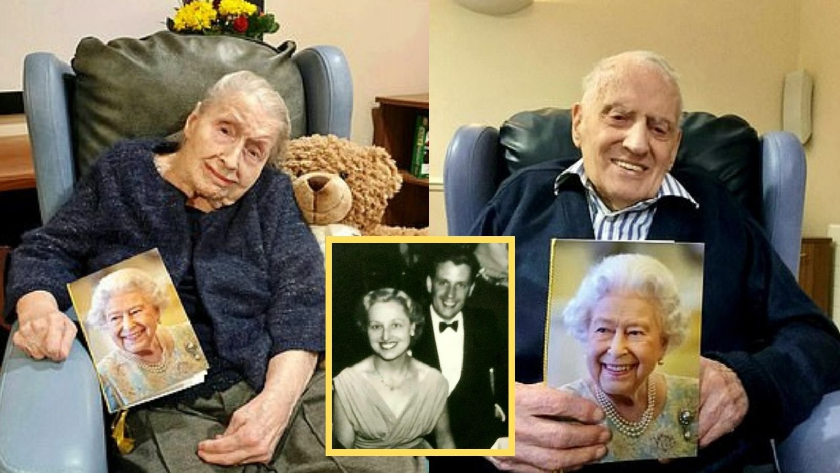 1 85.jpg?resize=412,232 - Couple Married For More Than 70 Years & Born One DAY Apart Celebrates 100th Birthday Together