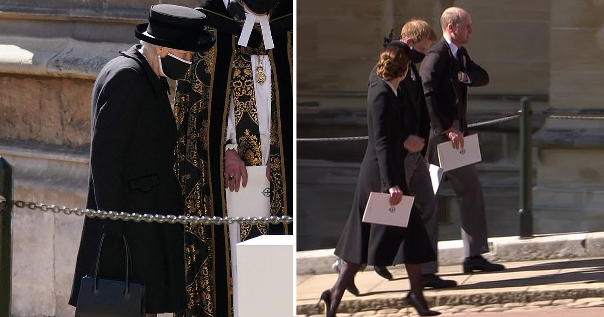 133.jpg?resize=412,232 - The Queen Couldn’t Face Going Into Prince Philip’s Funeral Alone- Reactions Of Royals Revealed By Body Language Expert