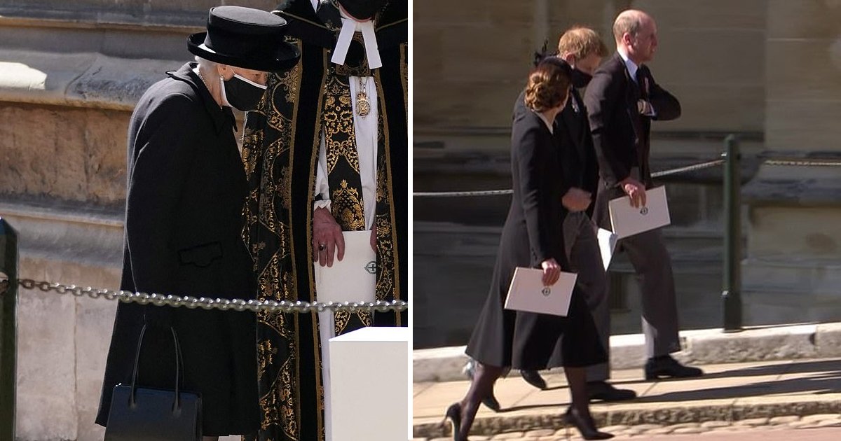 133.jpg?resize=412,275 - The Queen Couldn’t Face Going Into Prince Philip’s Funeral Alone- Reactions Of Royals Revealed By Body Language Expert