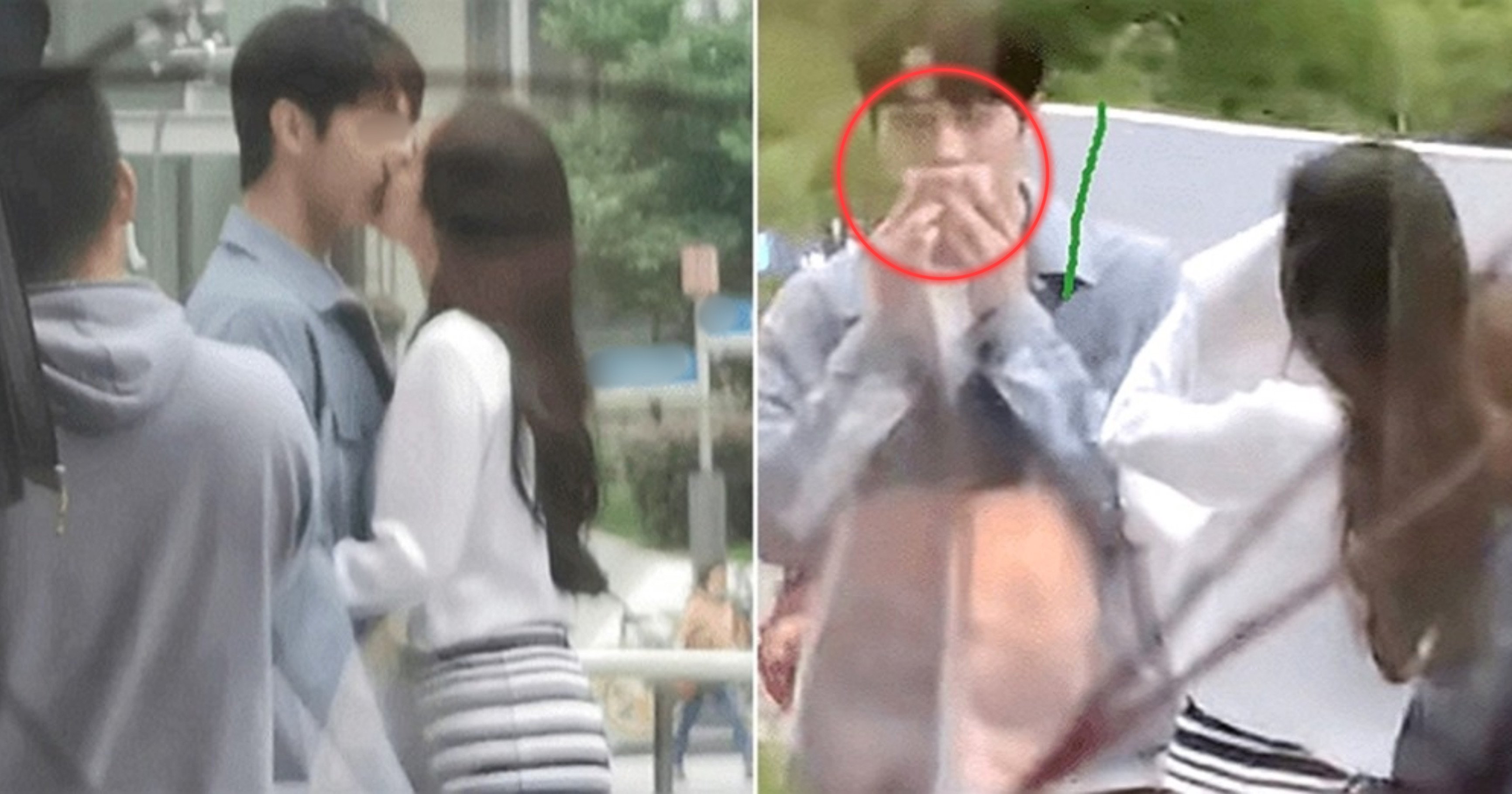 女優と キスシーン 撮ってすぐ唇を拭いているのを全部撮られた有名男優 Hachibachi 女優と キスシーン 撮ってすぐ唇を拭いているのを全部撮られた有名男優 Hachibachi