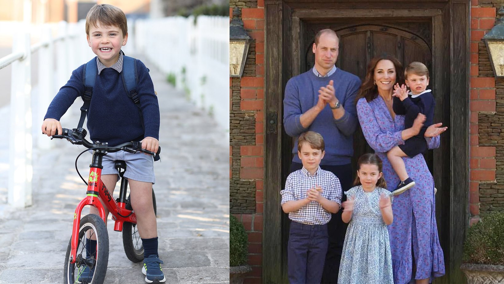 art 1 thumbnail.jpg?resize=1200,630 - People Are All Smiles After A New Photo Of Prince Louis Setting Off For His First Nursery Day Was Released