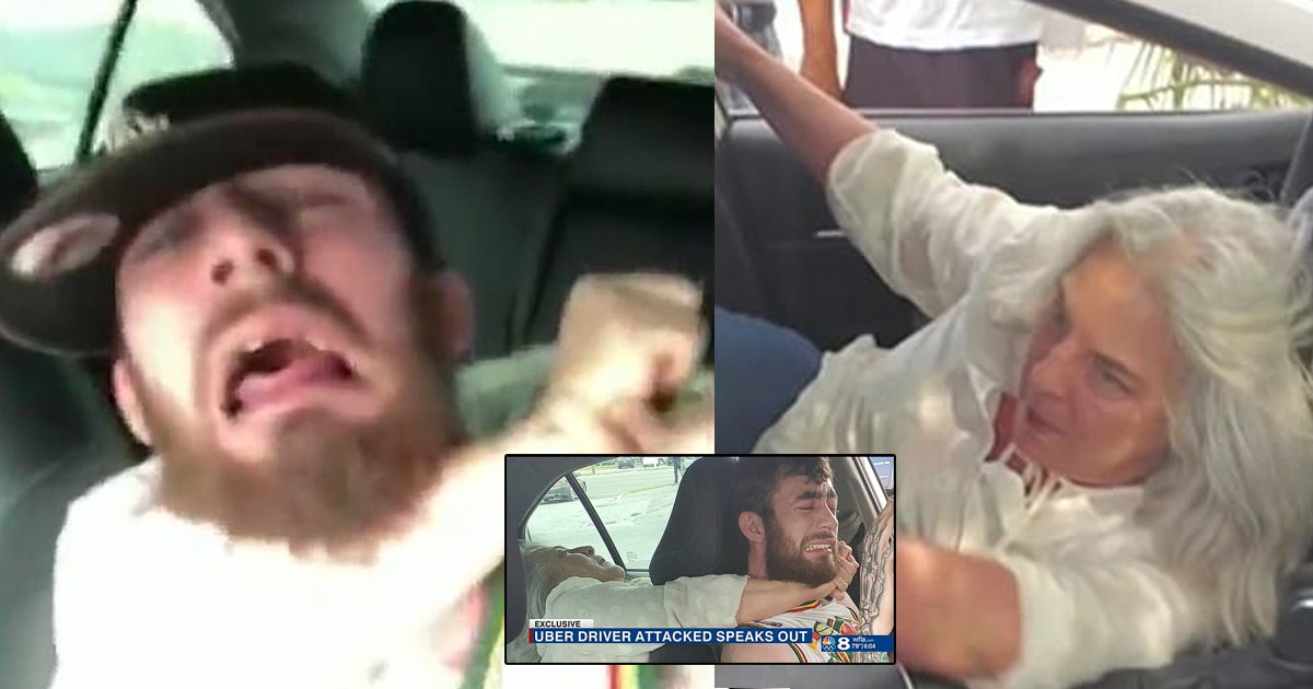 bite thumb.png?resize=1200,630 - Insane Registered Nurse Chokes And BITES Uber Driver In An Unprecedented Attack
