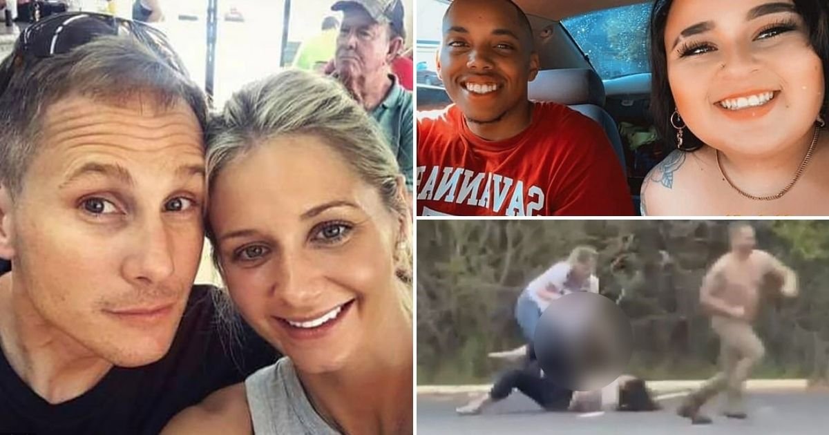 couple6.jpg?resize=412,232 - Husband And Wife Were Filmed Attacking An Interracial Couple While Shouting Insults At Them In A Road Rage Attack