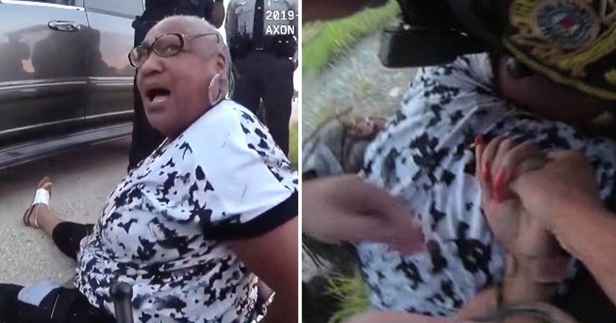 ddffff.jpg?resize=1200,630 - Cops Caught On Camera Pulling Elderly Black Woman By The HAIR & Dragging Her During Traffic Stop