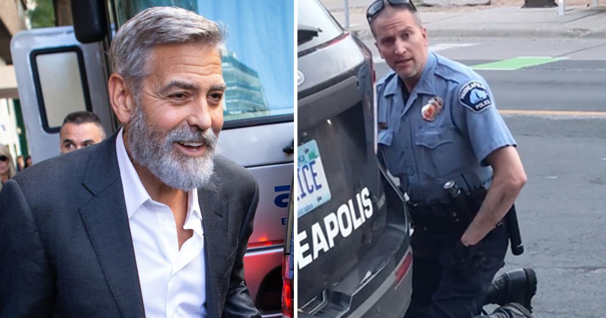 dfdfdfdfds.jpg?resize=412,275 - 'If Derek Chauvin Is So Confident, He Should Let Someone Kneel On His Neck' - George Clooney