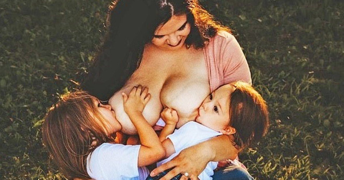 e18486e185aee1848ce185a6 2020 10 14t161111 572.jpg?resize=412,232 - Mom Who Breastfeeds Her Sons, Aged 5 And 2, Says She's Happy To Continue Until They Are 8