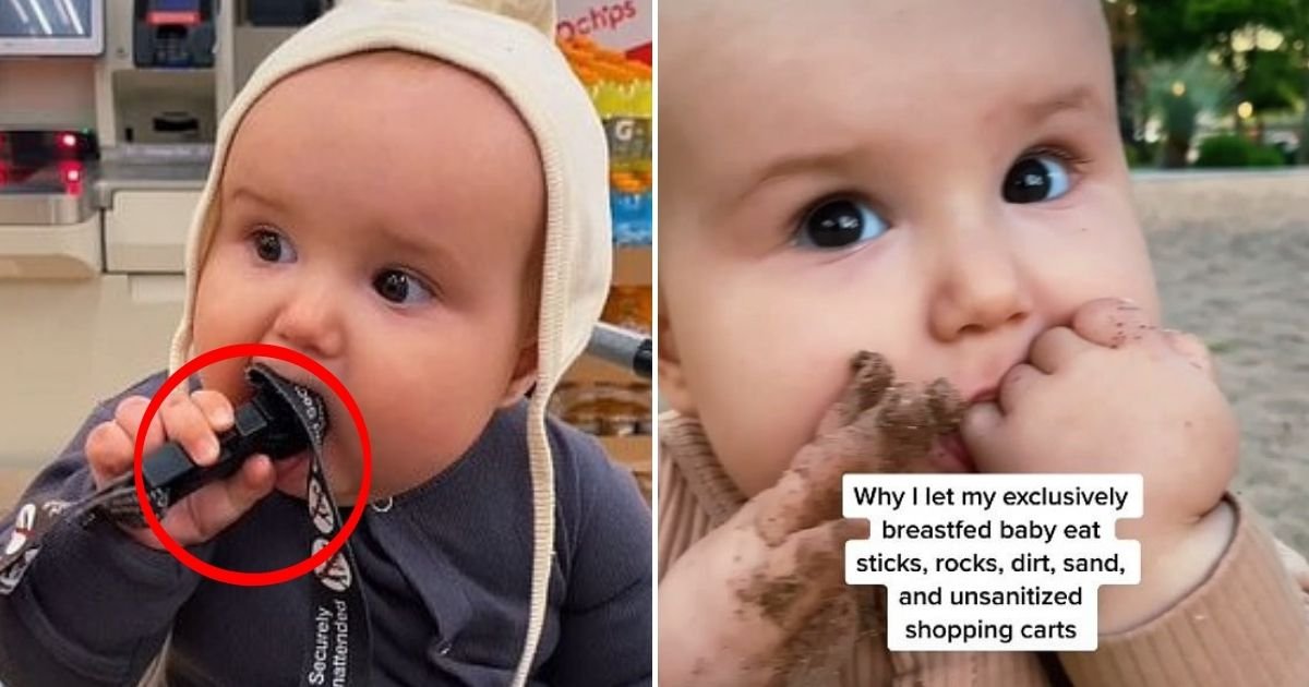 fern6.jpg?resize=412,232 - Vegan Mother Reveals She Lets Her 8-Month-Old Baby LICK Shopping Cart Straps And Chew Sand And Rocks