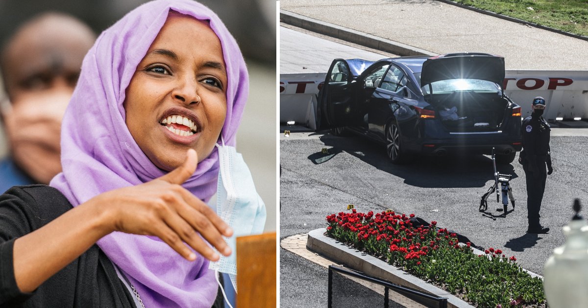 gfff.jpg?resize=1200,630 - Ilhan Omar: "If The Suspect Had An 'AR-15' Instead Of A Knife, The Capitol Attack Would Be Much Worse"