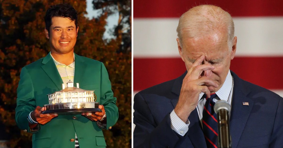 gsgsgsgsss.jpg?resize=412,232 - President Biden Raises Eyebrows After Calling Golf Champion Hideki Matsuyama 'Japanese Boy'