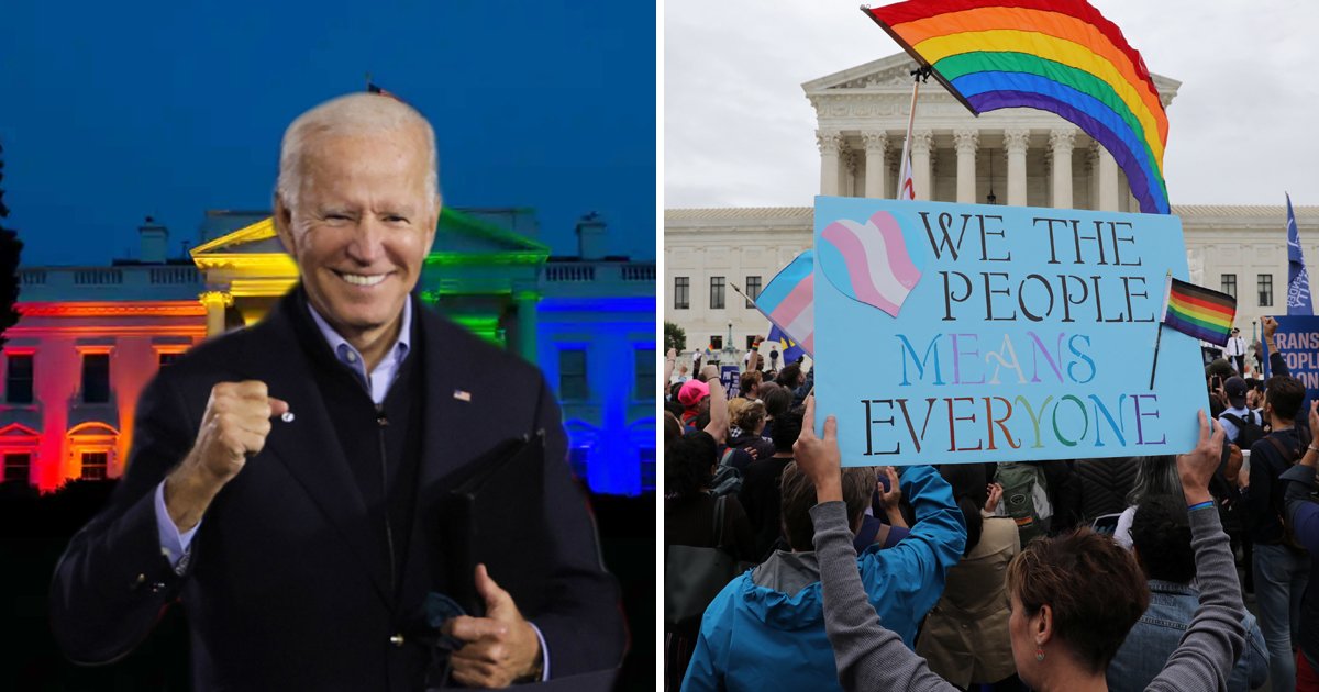 hjjjj.jpg?resize=412,232 - "Your President Has Your Back"- Joe Biden Openly Supports Transgender American Community