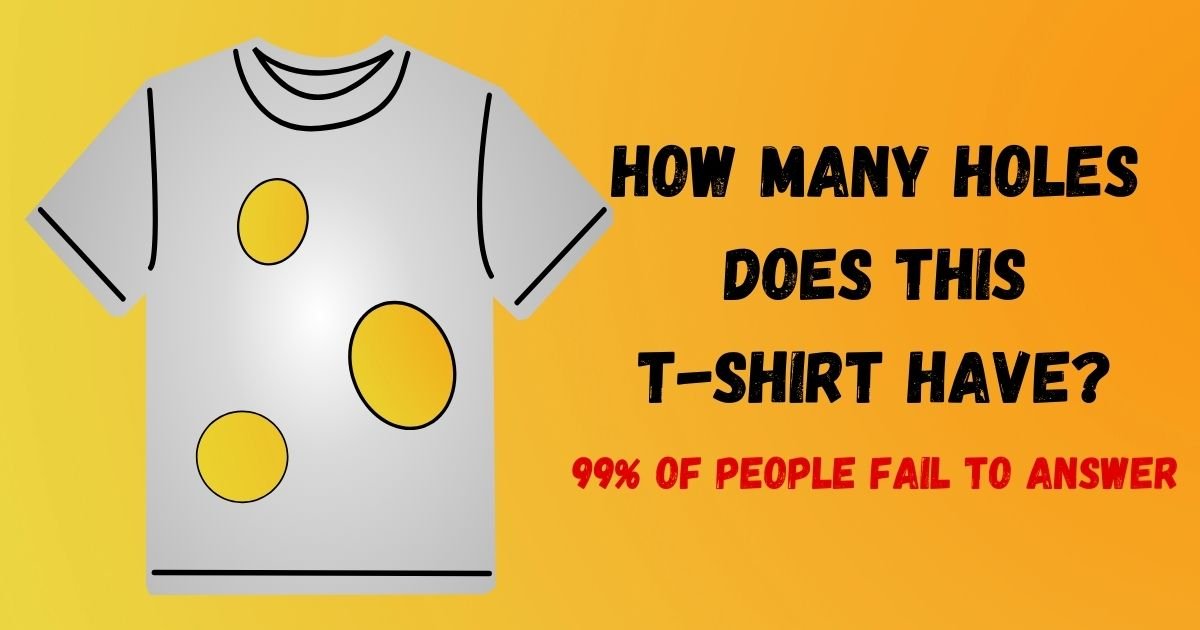 how many holes does this t shirt have .jpg?resize=412,275 - How Many Holes Are There In This T-Shirt? Most People Struggle To Answer This Simple Question