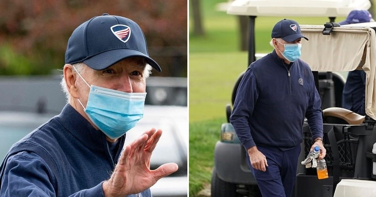 joe5.jpg?resize=1200,630 - Joe Biden Finally Uses The C-Word After Playing Golf For The First Time Since Taking Office