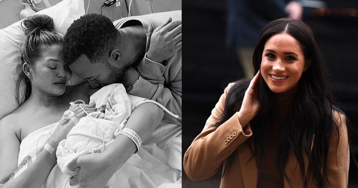 markle.png?resize=412,275 - John Legend's Wife Says That Meghan Markle Is "Wonderful And Kind" After Reaching Out About Their Miscarriage