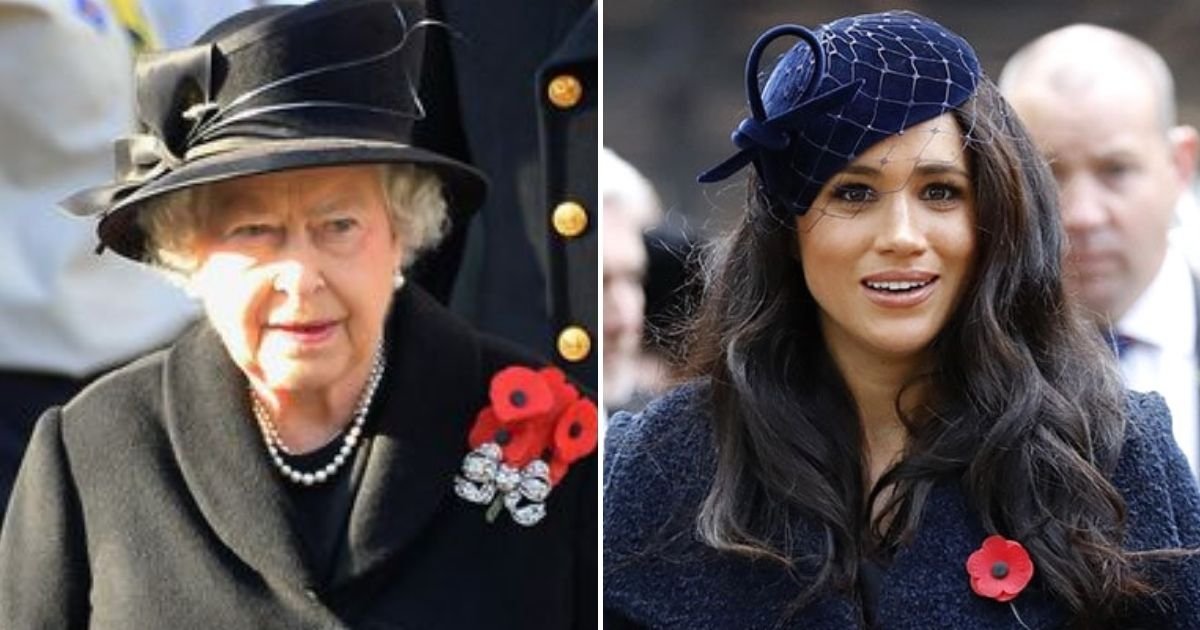 meghan4.jpg?resize=1200,630 - The Queen Tells Pregnant Meghan Markle That She 'Understands' Why The Duchess Has Not Flown To Britain To Attend Prince Philip's Funeral, A Source Reveals