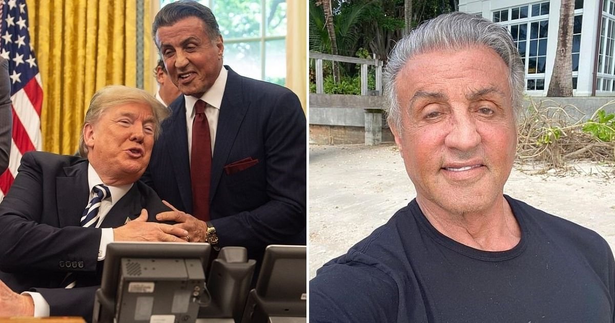 sly5.jpg?resize=1200,630 - Sylvester Stallone Pays Initiation Fee To Join Trump's Mar-A-Lago Club Weeks After Buying A Mansion In Palm Beach