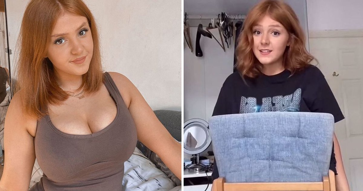 ssssssssff.jpg?resize=1200,630 - 21-Year-Old Woman Gains Viral Fame By Lifting EVERYTHING Using Her Massive 34GG Cleavage