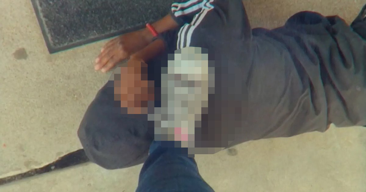t7 1.jpg?resize=1200,630 - Teacher RESIGNS After Image Of Her Foot On Black Student's 'Neck' Surfaces