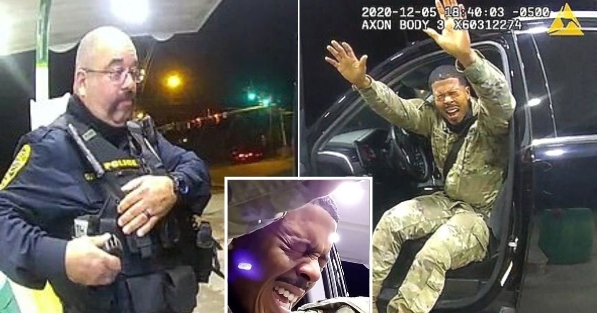 untitled design 12.jpg?resize=1200,630 - Officer Who Pepper-Sprayed Army Lieutenant And Pulled A Gun On Him During Traffic Stop Is Fired After An Internal Investigation