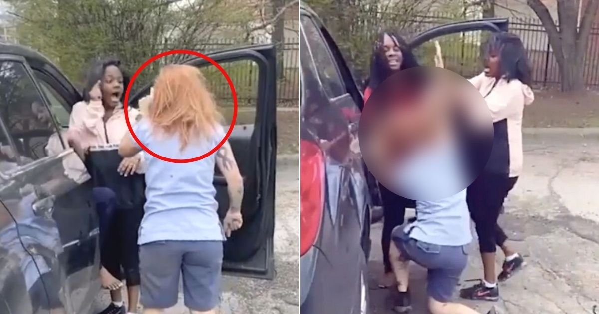 untitled design 5 1.jpg?resize=412,232 - Postal Worker Punched And Dragged Around By Two Women As People Watch On