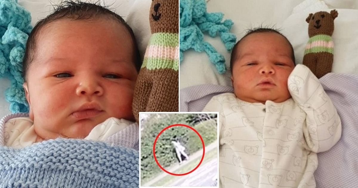 untitled design 7 3.jpg?resize=412,275 - Heartbreaking Photos Of Newborn Baby Who Was Dumped In A Park Are Released By Police As They Continue The Search For The Mother