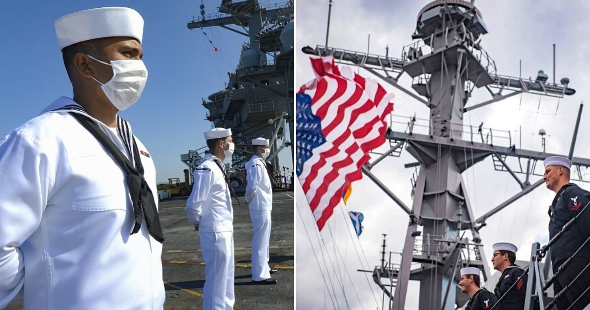 untitled design 9.jpg?resize=1200,630 - US Navy Is Mocked And Slammed After Adding A FACE MASK In Their Official Logo