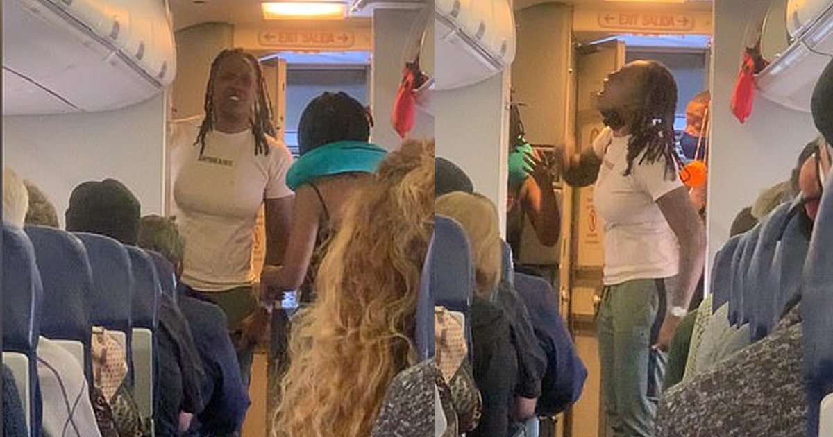 yell.png?resize=1200,630 - Passenger On Airplane SCREAMS And Accuses Southwest Airlines Of Racism For Being Kicked Off Of Flight For Not Wearing A Mask