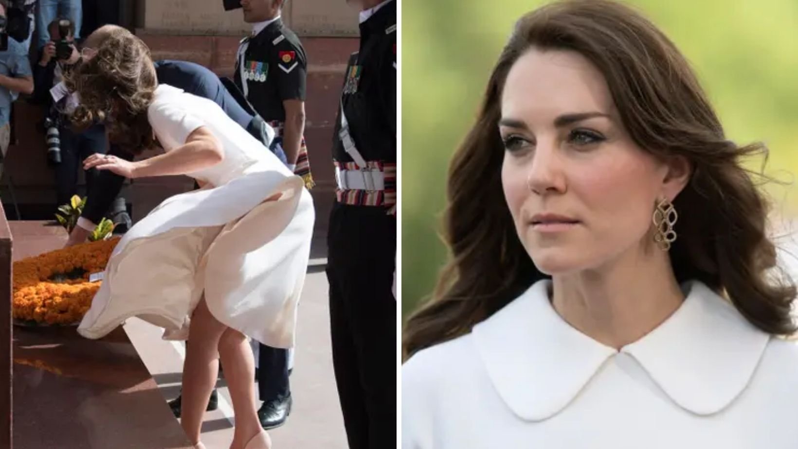 1 18.jpg?resize=412,232 - Kate Middleton Had Serious Wardrobe Fail After The Wind Blew Her Dress Up During Tour