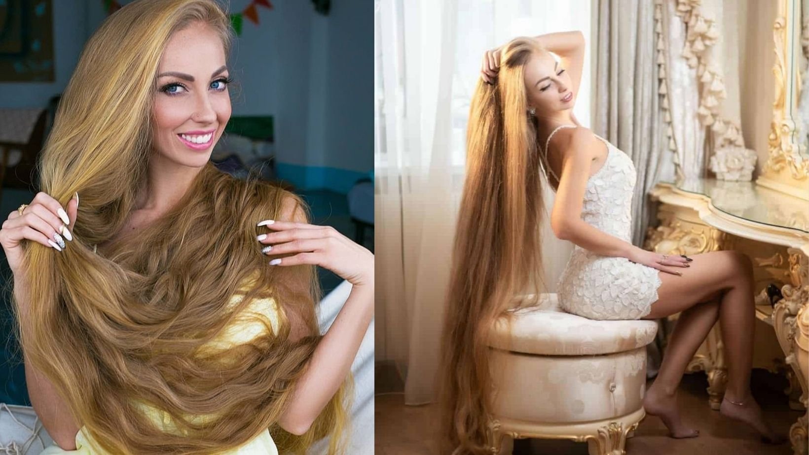 1 77.jpg?resize=412,232 - Real Life Rapunzel Grows Her Hair  As She Believes Long Blonde Locks Attract Men More