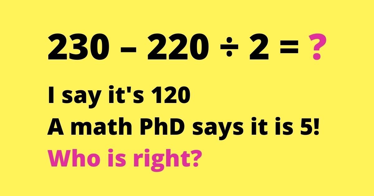 230 220 c3b7 2.jpg?resize=412,232 - Can You Solve This Viral Equation And Prove Who's Right And Who's Wrong Once And For All