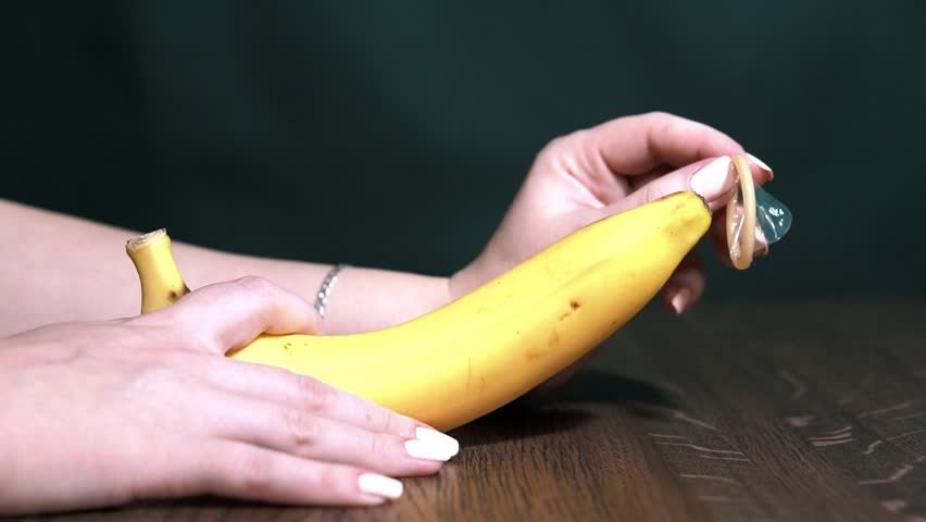Condom On Banana. Sexual Concept Stock Footage Video (100% Royalty-free) 1020890113 | Shutterstock