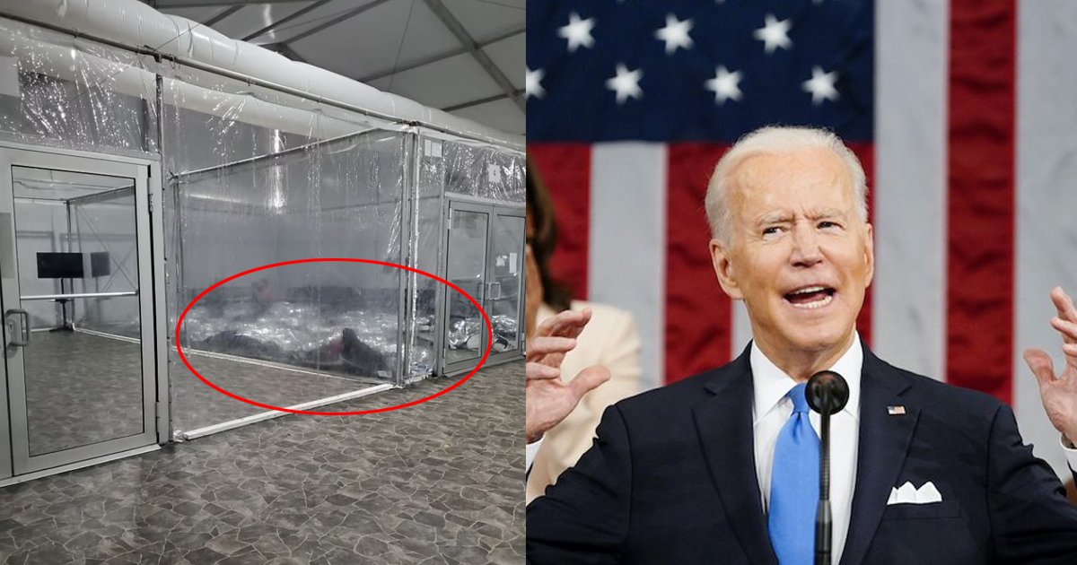 biden.png?resize=1200,630 - Biden Is Making Migrant Camps Look EMPTY By Moving Unaccompanied Children Into Tents Instead, Democrats Claim