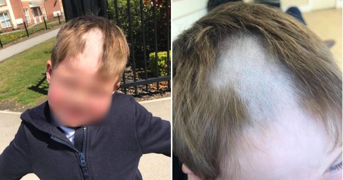 boy6.jpg?resize=412,232 - Angry Mother Removes 4-Year-Old Son From School After He Returned Home With A New Haircut