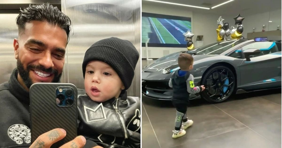 car5 1.jpg?resize=1200,630 - Dad Gifts Two-Year-Old Son A Lamborghini But Critics Say He Shouldn’t Spoil His Child