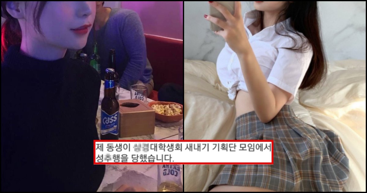 collage 1.png?resize=412,275 - “제 동생이 대학교 새내기 모임에 갔는데 한 남자가 계속 ㄱr슴을 만졌다고 합니다…”