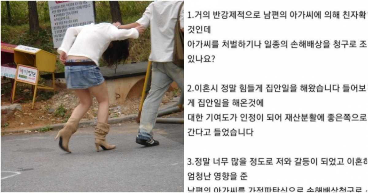 collage 340.png?resize=412,275 - "남편 여동생 때문에 친자 검사까지하고 모든게 끝이 났습니다.. 고소 가능할까요?" (사진)