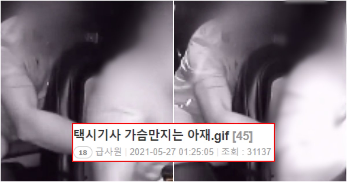 collage 436.png?resize=412,275 - "그만 하시라구요..." 택시 기사의 신체부위를 계속 만지면서 운전 방해한 광주 남성 (+영상)