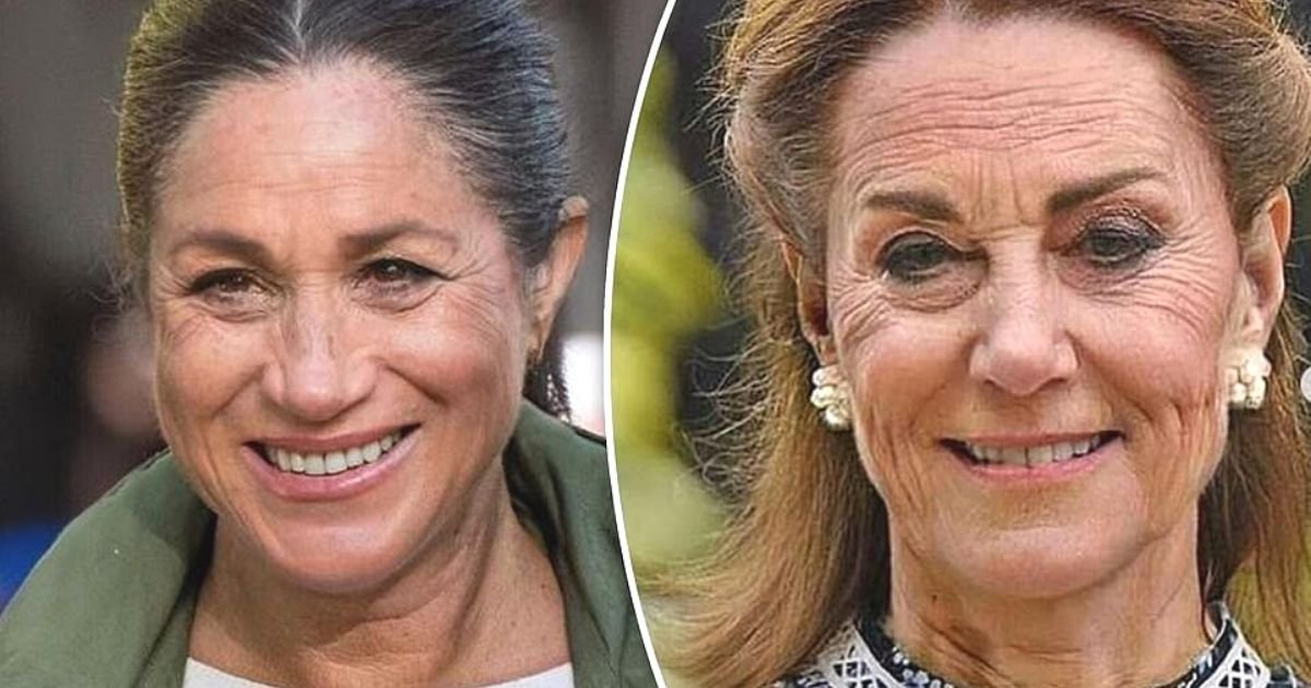 faceapp 5.jpg?resize=1200,630 - Pictures Show How Meghan, Harry, Kate And William Might Look Like When They’re Grandparents