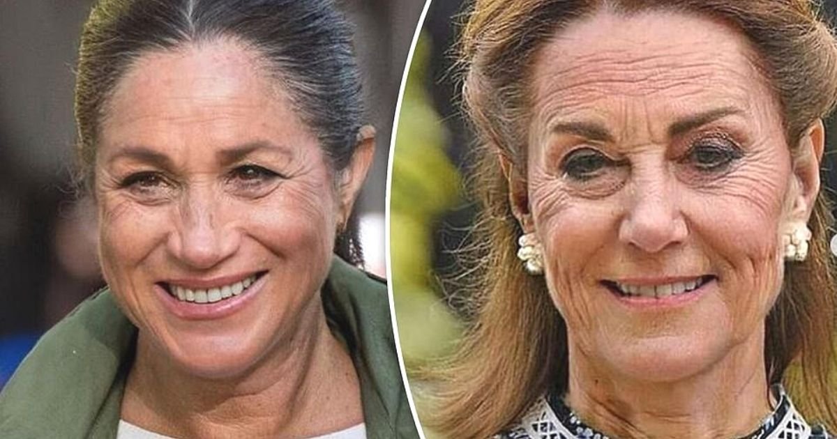 faceapp 5.jpg?resize=412,275 - Pictures Show How Meghan, Harry, Kate And William Might Look Like When They’re Grandparents