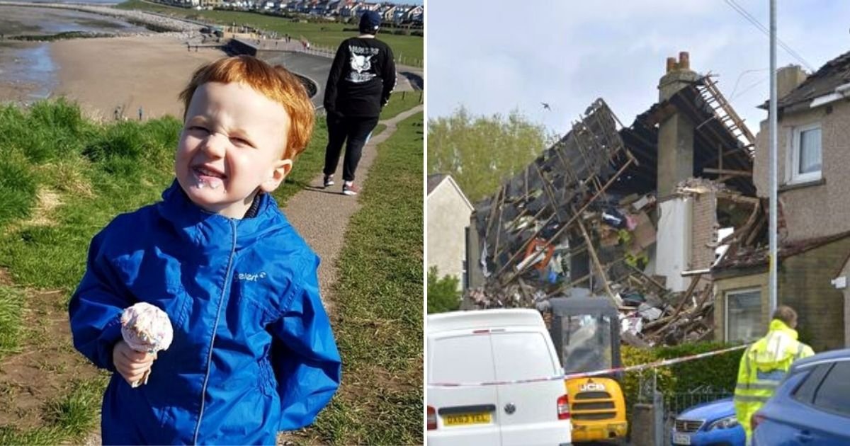 george3.jpg?resize=412,275 - Parents’ Heartbreak After Their 2-Year-Old Son Was Killed In A Suspected Gas Explosion